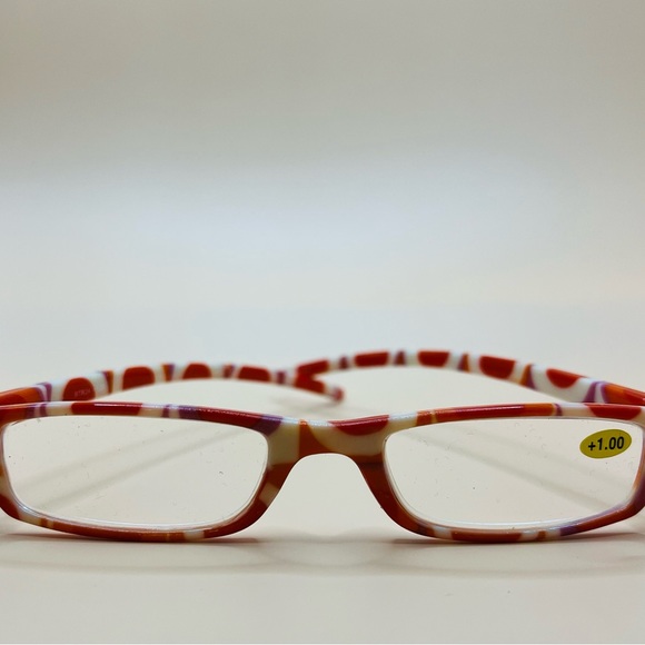 NEW GEOMETRIC NARROW READERS. FEATURES MULTI-COLOR DESIGN WITH MATCHING CASE - Picture 5 of 8